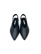 画像をギャラリービューアに読み込む, Back Strap Leather Pumps -Black-