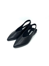 画像をギャラリービューアに読み込む, Back Strap Leather Pumps -Black-