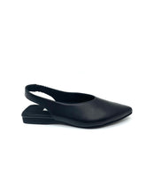 画像をギャラリービューアに読み込む, Back Strap Leather Pumps -Black-