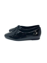 画像をギャラリービューアに読み込む, Square Toe Leather Enamel Pumps -Black-