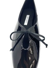 画像をギャラリービューアに読み込む, Square Toe Leather Enamel Pumps -Black-