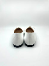 画像をギャラリービューアに読み込む, Square Toe Leather Enamel Pumps -White-